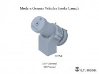 E.T. Model P35-259 Modern German Vehicles Smoke Launch ( 3D Print ) 1/35