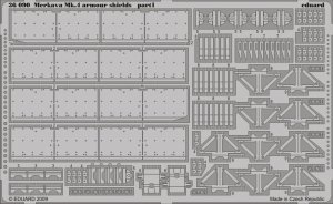 Eduard 36090 Merkava Mk. IV armour shields 1/35 Academy