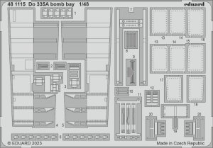 Eduard 481115 Do 335A bomb bay TAMIYA 1/48