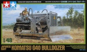 Tamiya 32565 Japanese Navy IIWW Komatsu G40 Bulldozer (1:48)