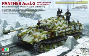 Rye Field Model 5016 Panther Ausf.G Early/Late w/full interior 1/35