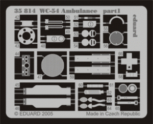 Eduard 35814 WC-54 Ambulance 1:35 Italeri