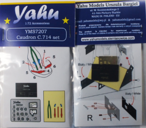 Yahu YMS7207 Caudron C.714 Cyclone (RS / Heller) 1:72