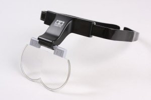 Tamiya 74092 Magnifying Visor With 1.7x/2x/2.5x Lenses