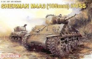 Dragon 6354 Sherman M4A3 (105mm) HVSS (1:35)