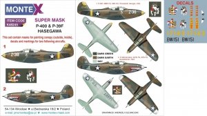Montex K48245 P-39 AIRCOBRA 1/48