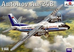 A-Model 01464 Antonov An-24B 1:144