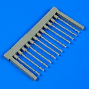 Quickboost QB72469 Lancaster B.II gun barrels (round perf.) 1/72 Airfix