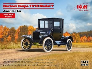 ICM 35830 Doctors Coupe 1918 Model T 1/35