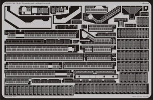 Eduard 53031 USS CV-14 Ticonderoga railings/ catwalk 1/350 Trumpeter