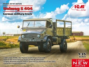 ICM 35135 Unimog S 404 German military truck 1/35