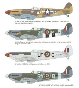 Eduard 4433 Spitfire Mk. IXc late 1/144