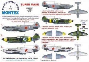 Montex K48164 LaGG-3 1/48