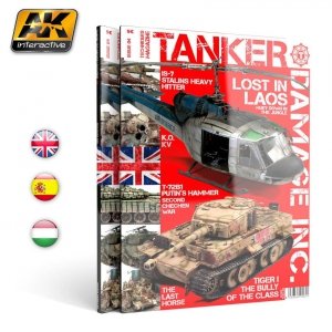 AK Interactive AK4820 TANKER 04: DAMAGE INC. (English)