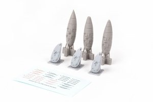 Eduard 648906 Bf 109K external fuel tanks Eduard 1/48