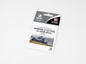 Red Fox Studio QS-35015 Numbers and Letters for USSR AFV's vol.01 1/35