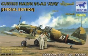 Bronco FB4009 Curtiss Hawk 81-A2 AVG 1/48