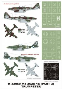 Montex K32059 Me-262A-1a 1/32
