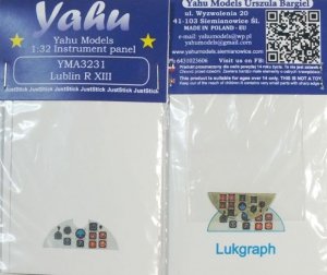 Yahu YMA3231 Lublin R.XIII LukGraph (1:32)