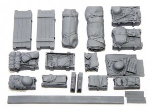 Das Werk A029 German Tank Stowage Set C 1/16
