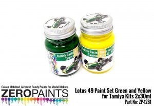 Zero Paints ZP-1281 Lotus 49 (Tamiya) Paint Set 2x30ml