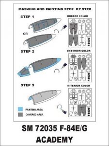 Montex SM72035 F-84E/G ACADEMY