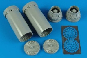 Aires 4517 F-14A Tomcat exhaust nozzles - closed 1/48 Hobby boss