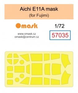 Omask 57035 Aichi E11A mask (for Fujimi) 1/72
