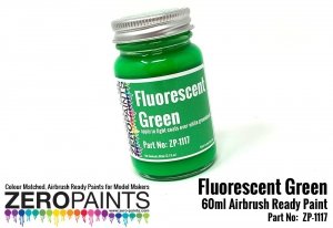 Zero Paints ZP-1117 Fluorescent Green Paint 60ml