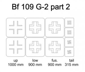 Omask 24010 Bf 109 G-2 part 2 1/48