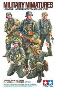 Tamiya 35382 German Infantry Set Late WWII ( 5 figures ) 1/35