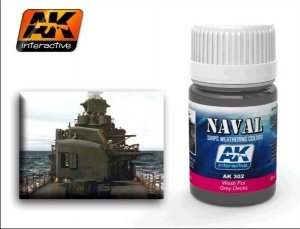 AK Interactive AK302 Wash For Grey Decks