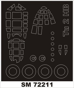 Montex SM72211 Tu-2 HOBBY BOSS