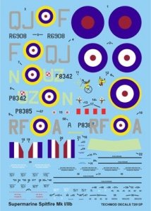Techmod 72012 - Supermarine Spitfire Mk I/IIB (1:72)