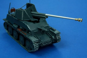 RB Model 48B26 7.62cm PaK36(r) early model Sd.Kfz.139 Marder III 1/48