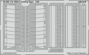 Eduard 48950 Fw 190A-5 landing flaps EDUARD 1/48
