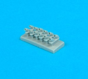 Quickboost QB48041 P-40E Warhawk exhaust Hasegawa 1/48