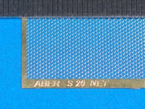 Aber S-26 Net with interlaced mesh 0,8 x 0,8 mm