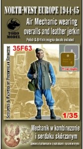 Toro 35F63 NWE 1944-45 - Mechanik w kombinezonie i serdaku skórzanym 1/35