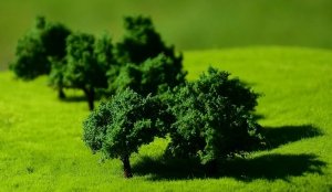 FREON KRZ3C Shrubs dark green - Krzewy ciemna zieleń 2/4cm (10 pcs)