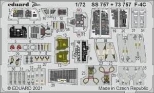 Eduard SS757 F-4C FINE MOLDS 1/72