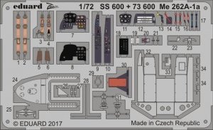 Eduard SS600 Me 262A-1a 1/72 AIRFIX