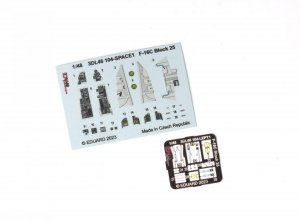 Eduard 3DL48104 F-16C Block 25 SPACE KINETIC MODEL 1/48