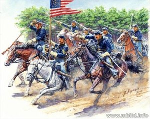 Master Box 3550 8th Pennsylvania Cavalry (Battle of Chancellorsville,1863) (1:35)