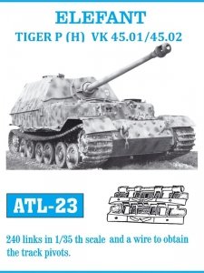 Friulmodel ATL-023 ELEFANT / TIGER P (H) VK 45.01 / 45.02 1/35