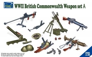 Riich Models RE30010 British Commonwealth Weapon Set A (1939-1945) (1:35)