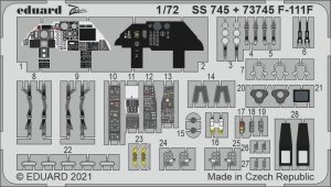 Eduard SS745 F-111F HASEGAWA / HOBBY 2000 1/72