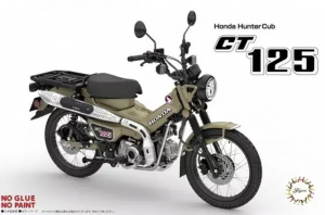 Fujimi 142074 Honda CT125 (Hunter Cub / Matt Fresco Brown) 1/12