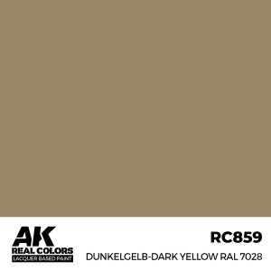 AK Interactive RC859 Dunkelgelb-Dark Yellow RAL 7028 17 ml