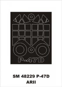 Montex SM48229 P-47D Razorback Arii
